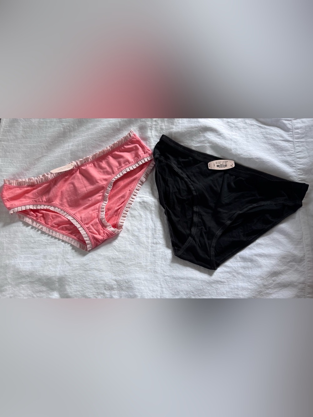 Vintage Victoria’s Secret Cotton Panties SZ Large (NEW) - 2 Pair